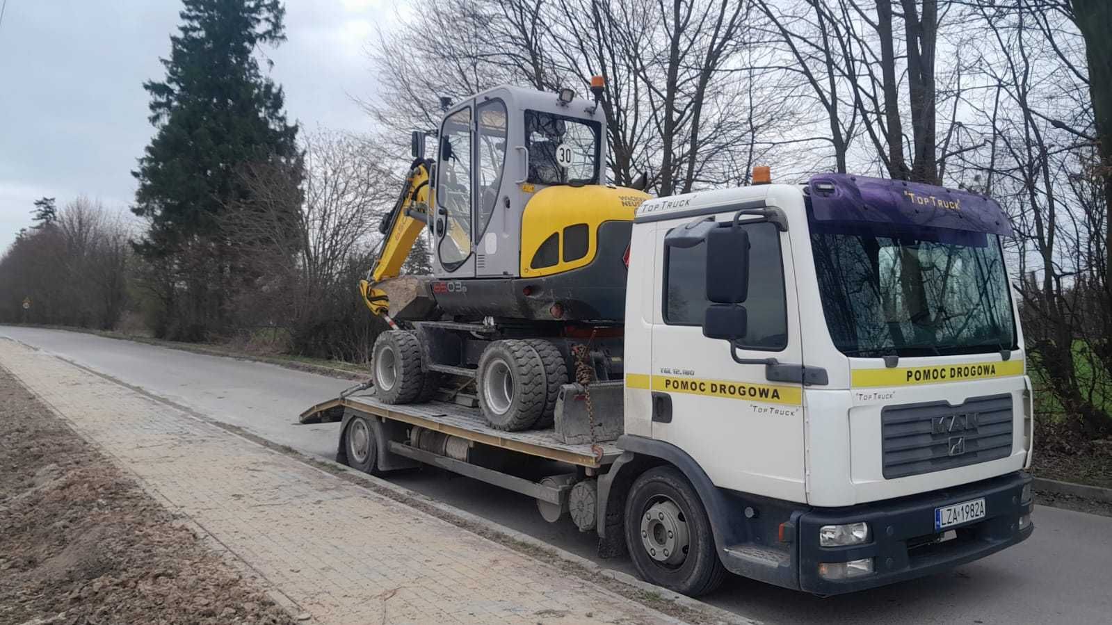 Sprzedaż Kruszywa, Usługi transportowe, Pomoc drogowa, Hds, Dźwig,