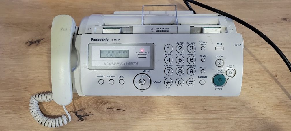 Продам телефон факс Panasonic KX-FP207