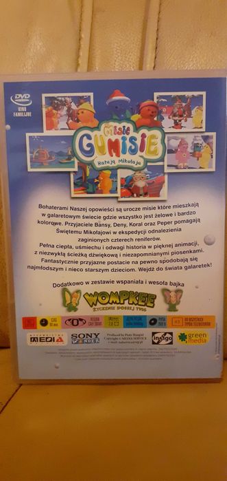 Misie Gumisie Ratują Mikołaja Płyta DVD bez przemocy