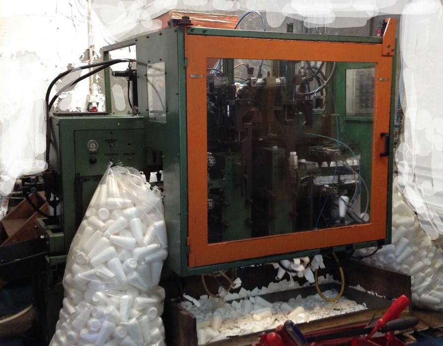 Plástico, Máquina de Sopro para frascos