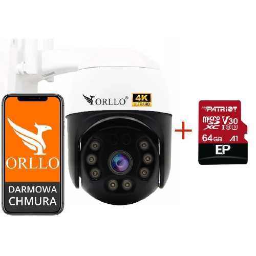 Zestaw Kamera ORLLO Z20 4K + Karta microSDXC Patriot 64GB A1 V30