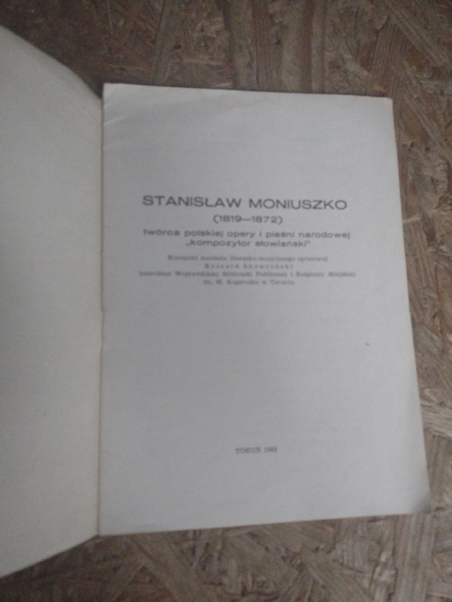 Stanisław Moniuszko biografia