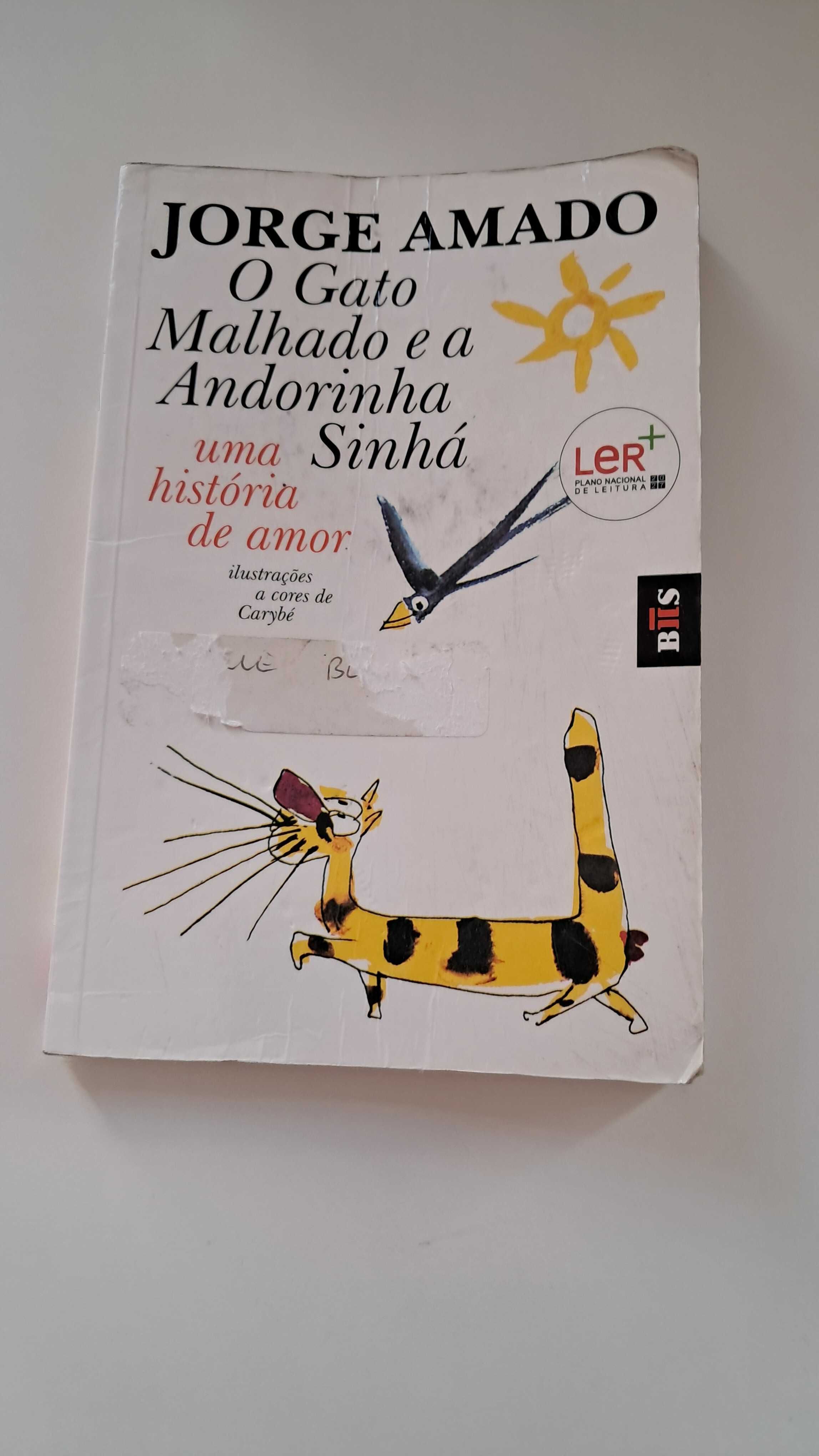 Livro O Gato Malhado e a Andorinha Sinhá – Jorge Amado