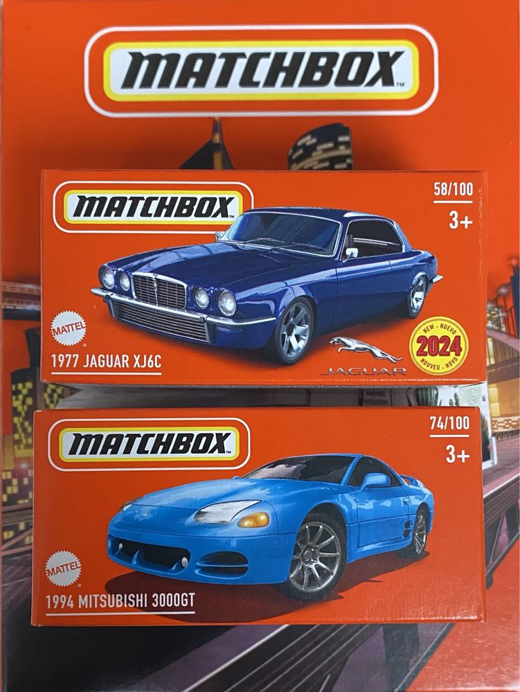 Matchbox Jaguar XJ6C Mitsubishi 3000 GT