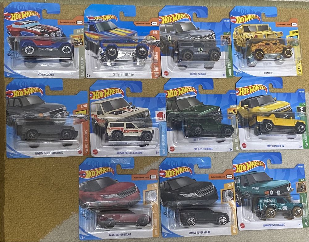 Hot Wheels Jipes pickups VW