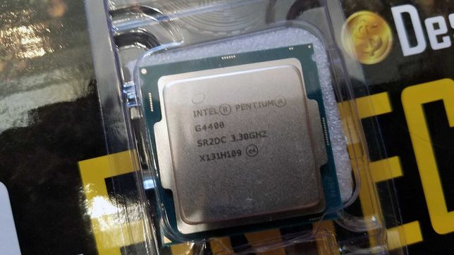 Новый процессор Intel Pentium G4400 и кулер DarkFlash Darkvoid LED