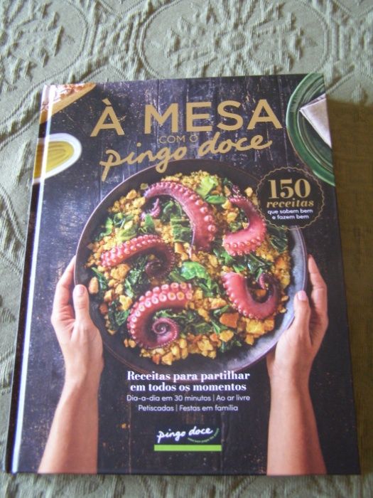 Livro Culinária - À MESA com o pingo doce