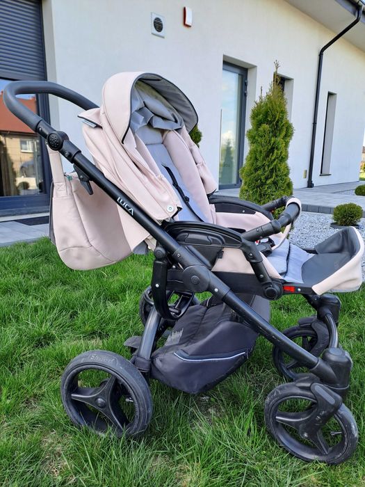 Wózek bebetto LUCA 2w1 różowy
