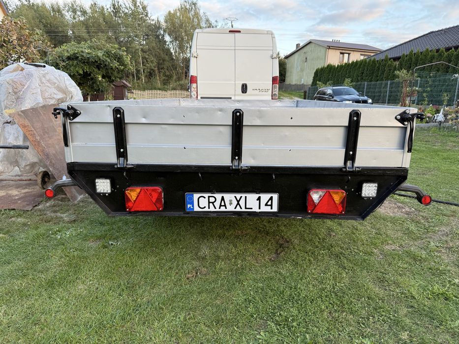Przyczepka samochodowa dwuosiowa DMC 1600