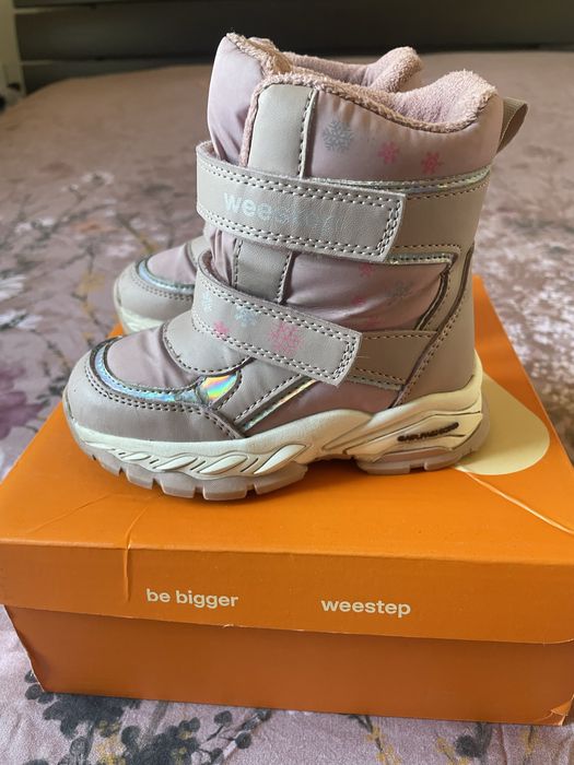 Детские зимние ботинки WEESTEP р 23 (стелька 15см)