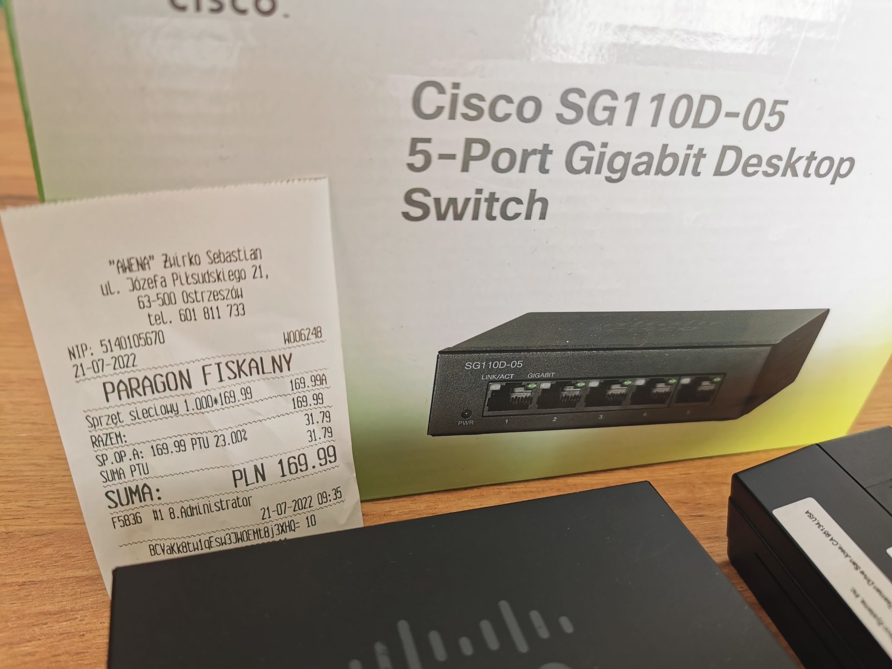 Switch Cisco SG 110D-05