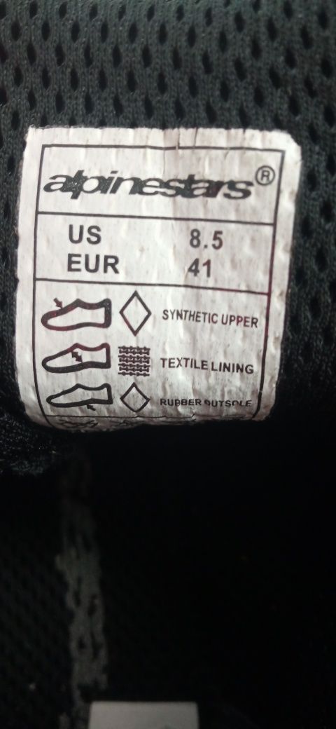 Sapatilhas Alpinestars Karts