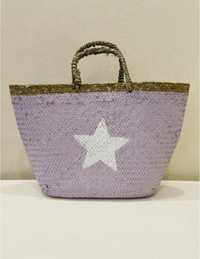 Плетена сумка, шопер, кошик, пляжна сумка ikea, пляжная сумка
