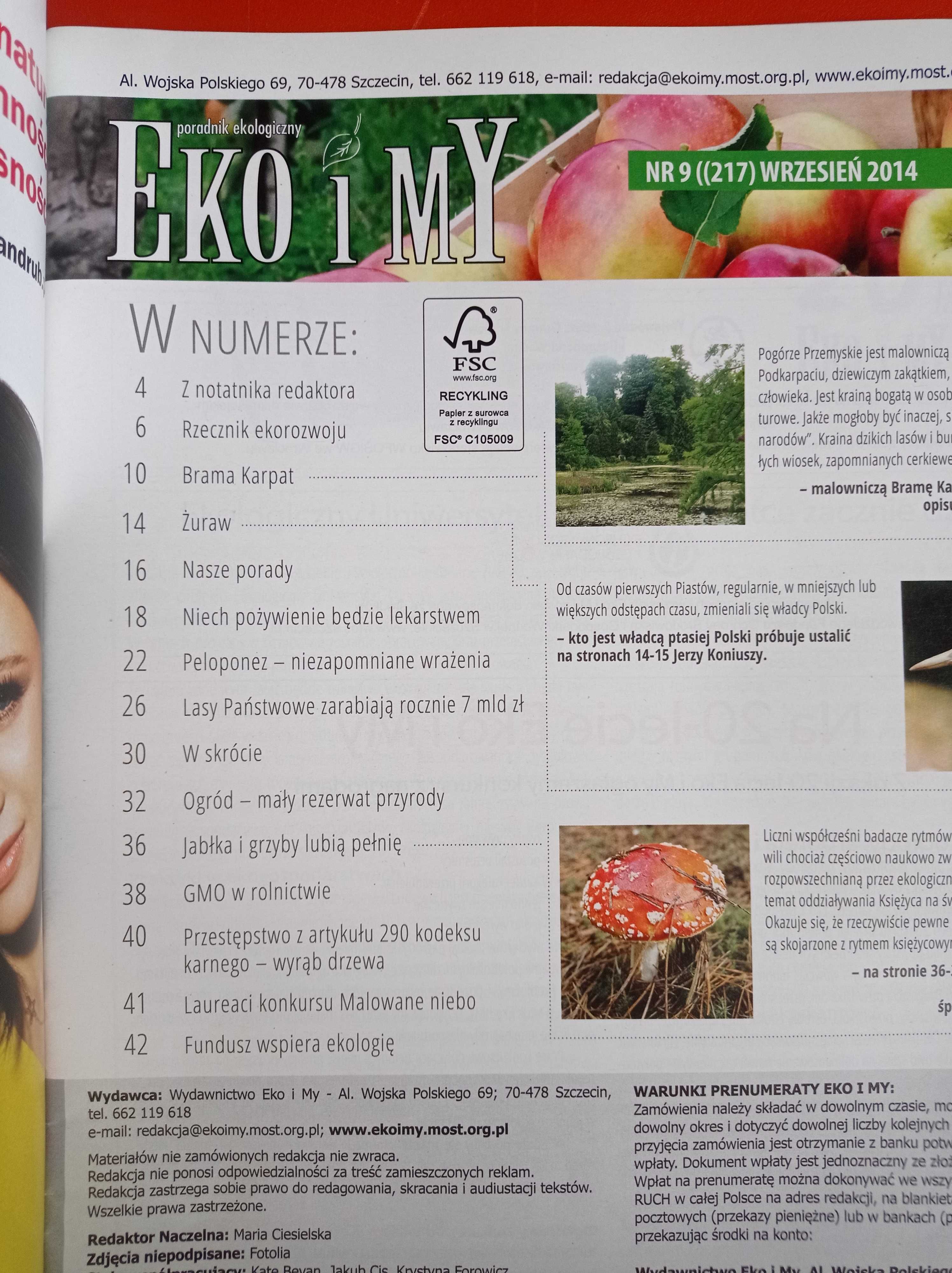 Eko i my, poradnik ekologiczny nr 9, wrzesień 2014