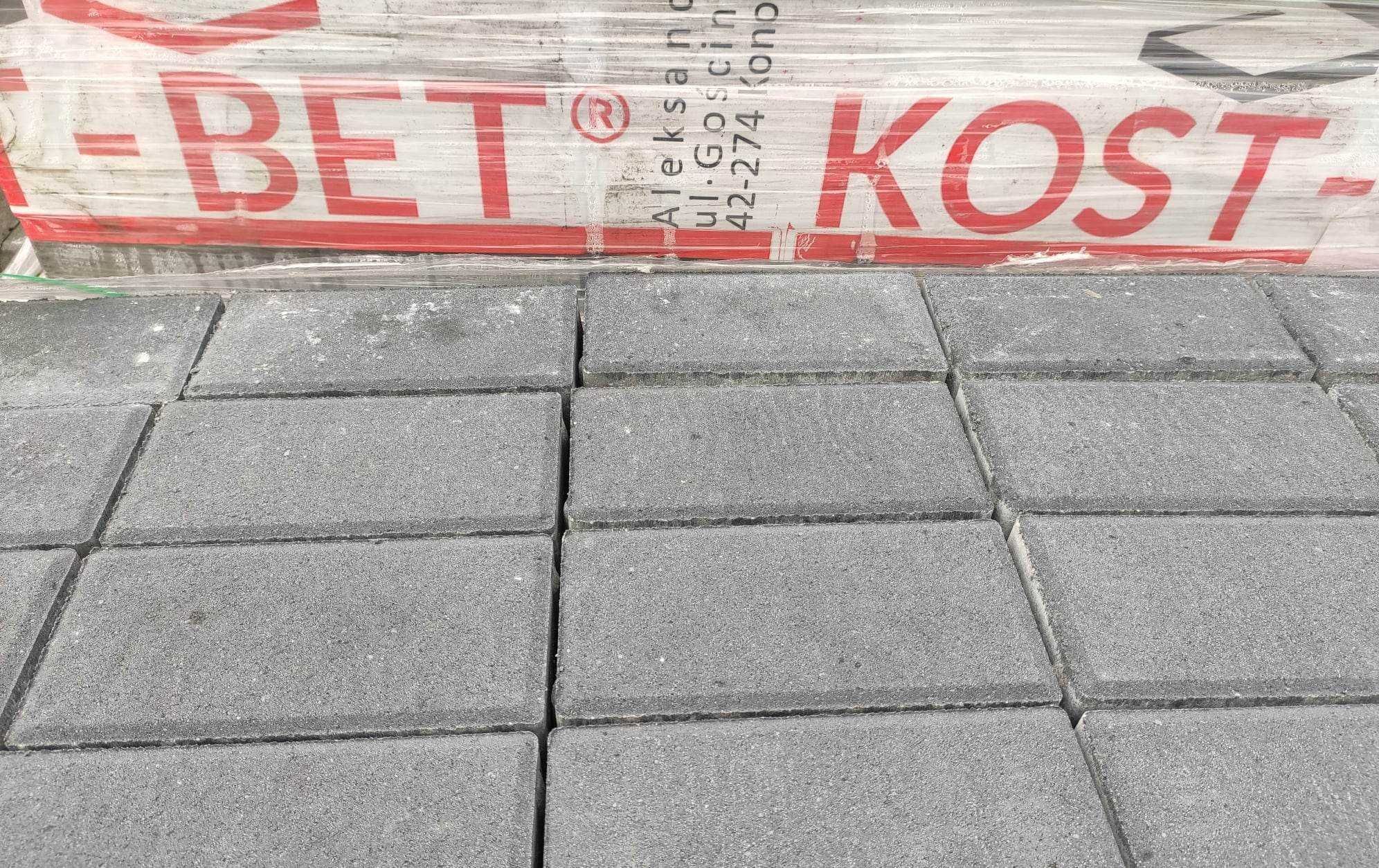 Kostka H1 8cm szara / grafit/ czerwona/ Holland holandka Kost-bet  hds