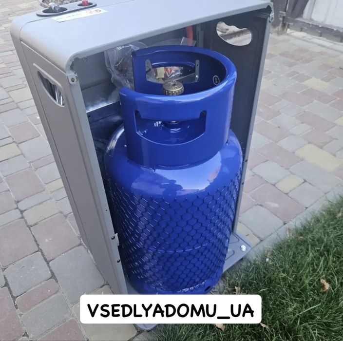 Газовий інфрачервоний обігрівач + балон 27 л, з редуктором та шлангом.