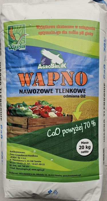 Wapno tlenkowe CaO 70% / 90% • Luzem / BigBag • Najtaniej!