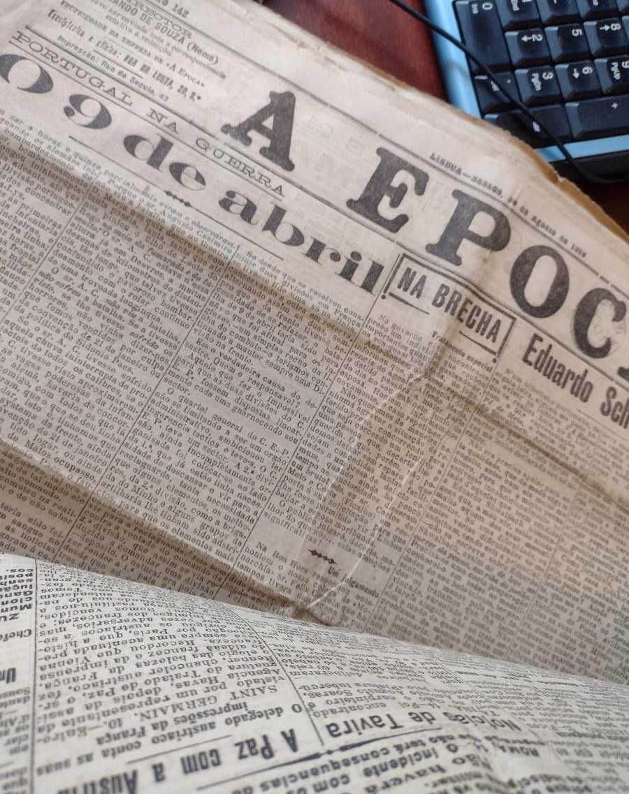 Jornal A Época 1919 - 17 unidades