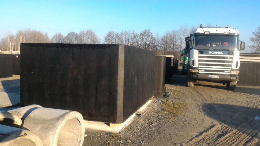 szambo betonowe szamba 10 zbiornik betonowy zbiorniki na wodę deszczów