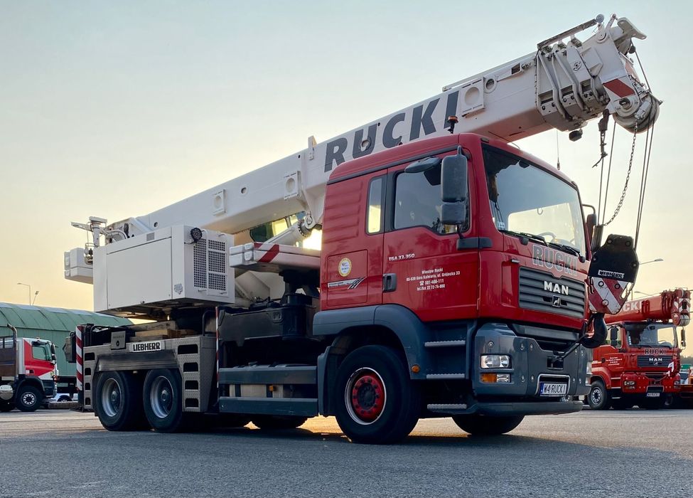 MAN Dźwig  Dźwig samojezdny Liebherr LTF 1030 Man 2003