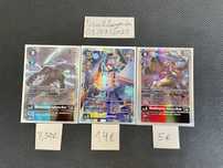 Cartas Digimon Originais de várias raridades
