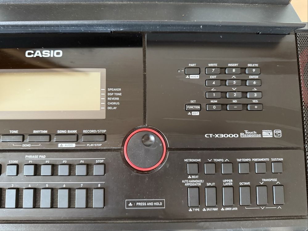 Casio CT-X3000 keyboard organy elektryczne stojak
