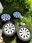 Koła felgi całoroczne 5x112 r16 205/55/r16 komplet opony audi vw seat