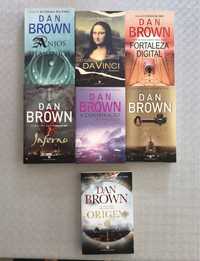 Pack Livros de Dan Brown 18€ todos