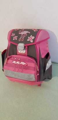 Różowy plecak dla dziewczynki - Hama Step by Step jakość lekki