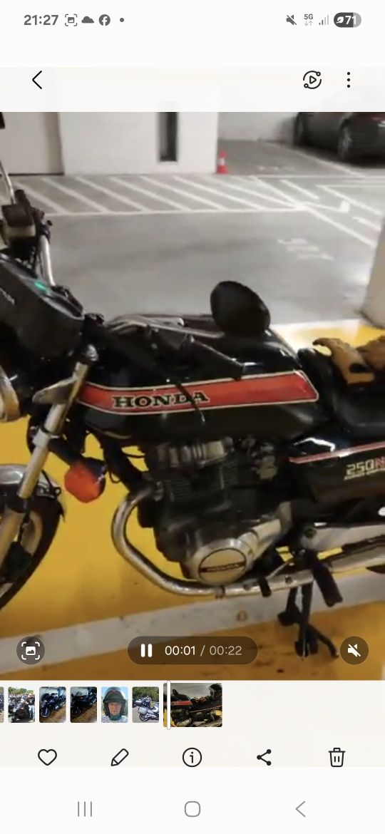 Honda cb 250 super dream 1982