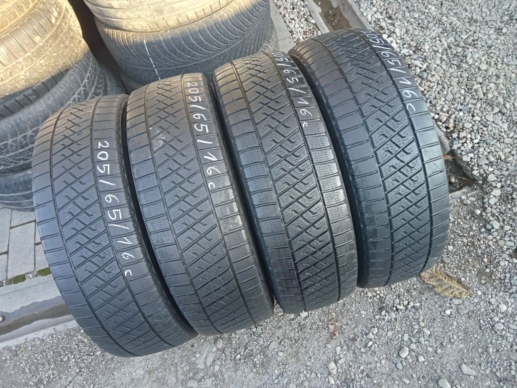 4x Opony Używane Całoroczne 205/65R16C Lassa