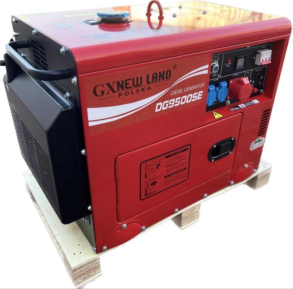 Agregat prądotwórczy 9.5 kva 7.5 kw  Promocja !