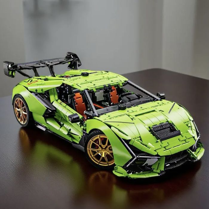 ‼️Екслюзив‼️ Lamborghini SVJ 1:6 (6628 деталей)