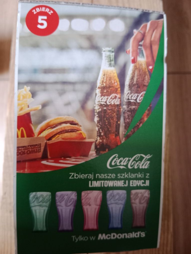 Szklanka Coca- cola limitowana edycja