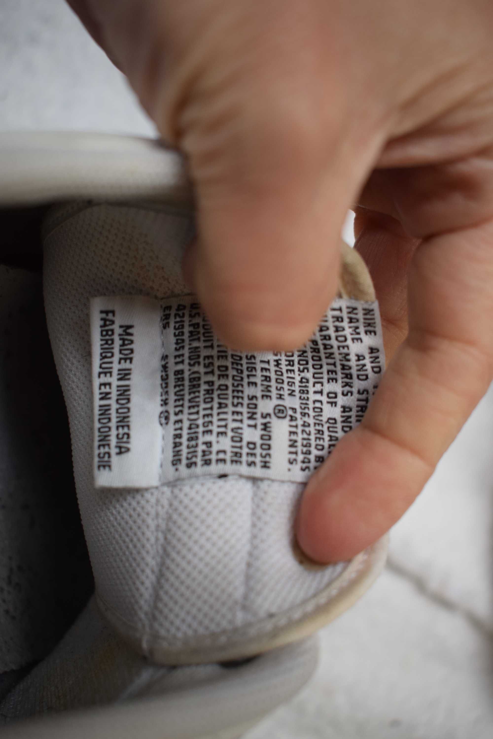 кожаные кеды кроссовки Nike р. 46 30 см