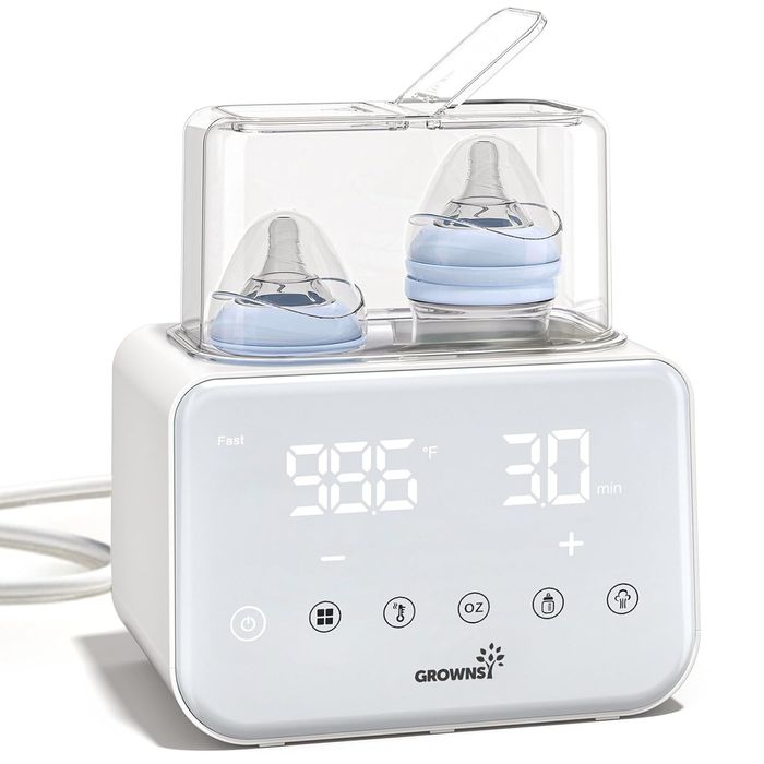 Baby Bottle Warmer, Grownsy 10-w-1 Szybka podgrzewacz do butelek Dokła