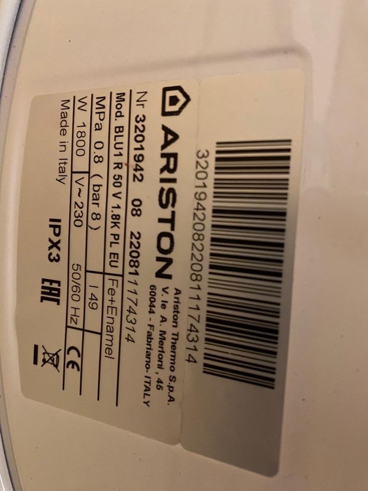 Bojler Ariston 50L