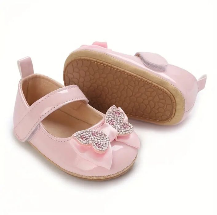 Весенне-осенние стильные детские туфли для девочек от 0 до 1 года