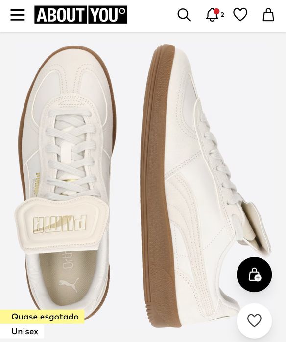 Puma Palermo premium novos 39- com certificado de autenticidade