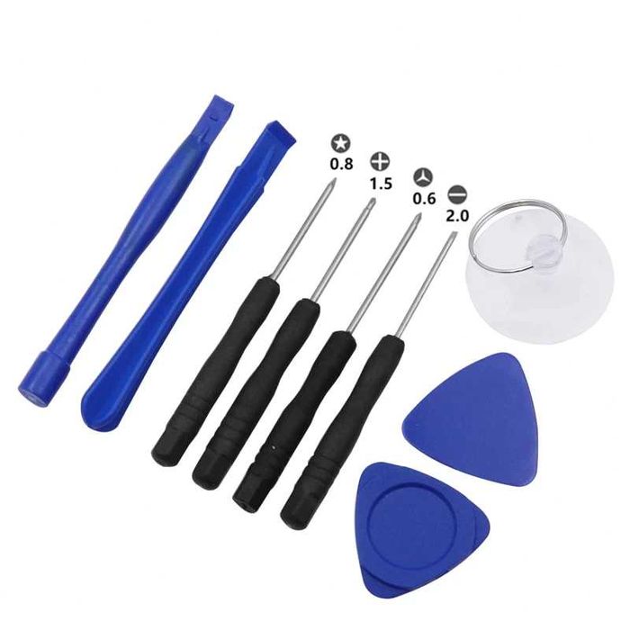 Kit ferramentas para reparação de telemóveis iPhone/Android