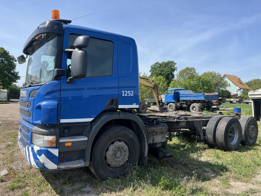 Scania P360 śmieciarka zabudowa wywrotka hakowiec asenizacyjny
