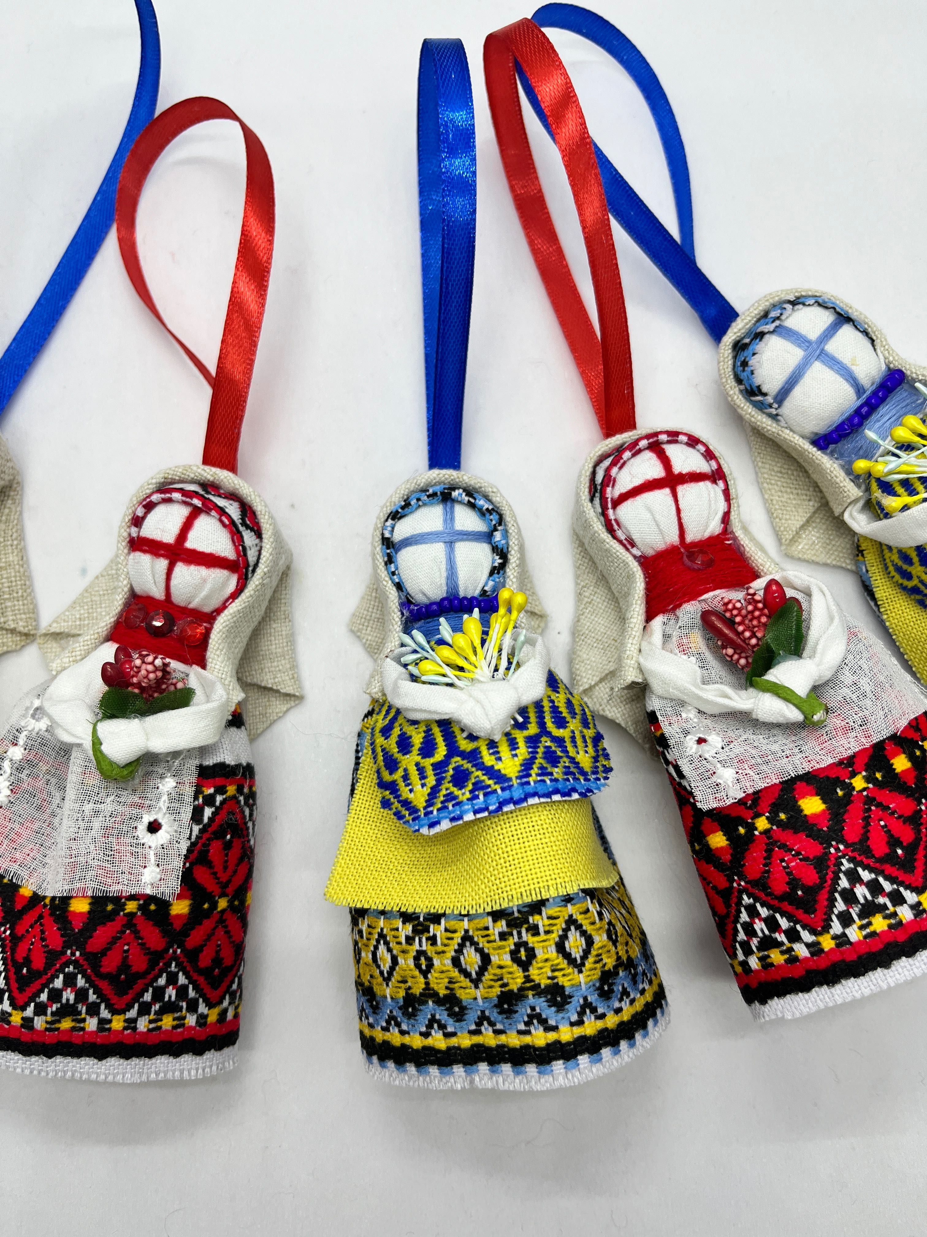 Лялька мотанка Підвіска Сувенір Оберіг 10 см