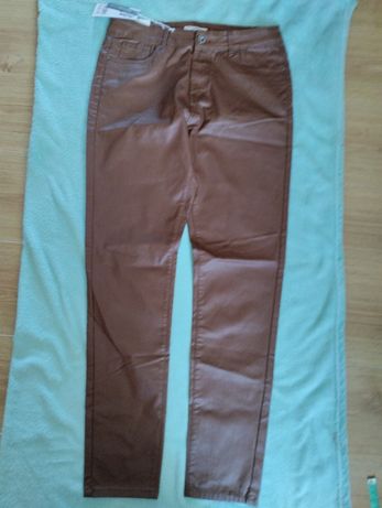 Spodnie damskie woskowane 44