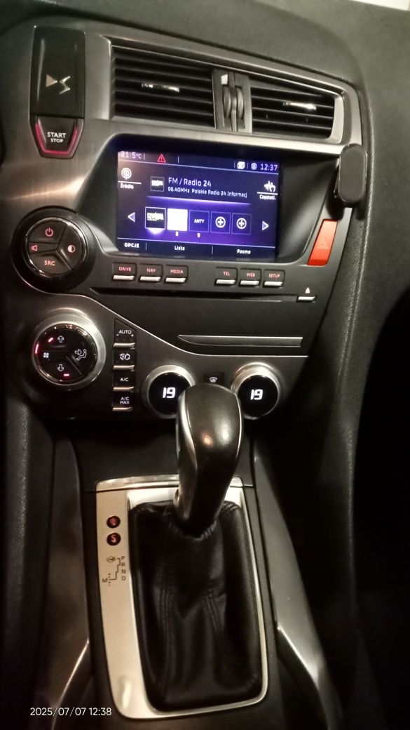 DS5 1.6 HDi nie citroen Automat Euro 6