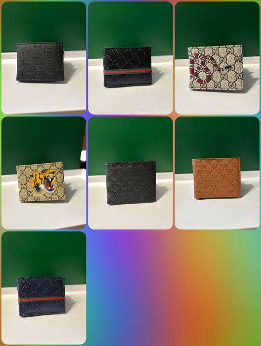 Portfele Meskie lacoste Znaczki armani portfel Premium
