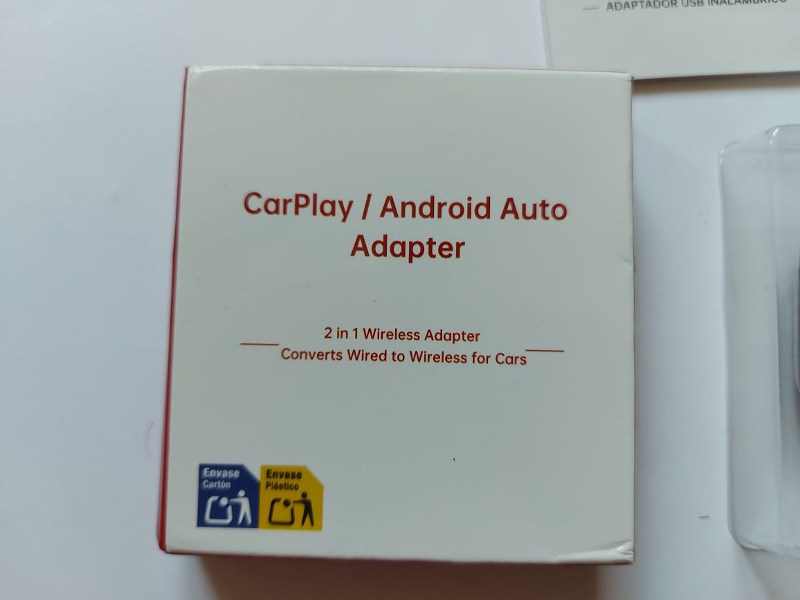 NOWY bezprzewodowy adapter CarPlay / Android Auto,