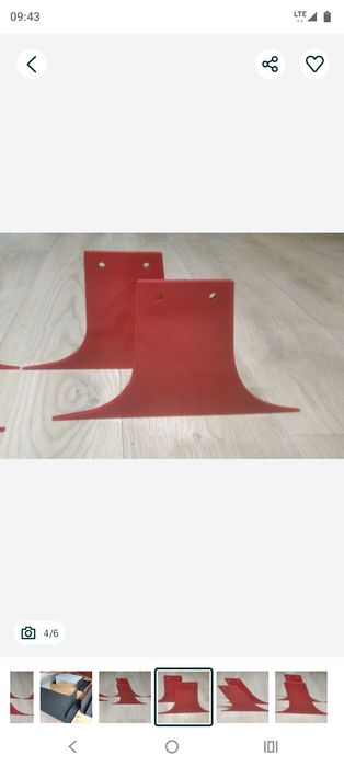 Szablony dekarskie do obróbek kominowych wszystkie kąty od 0° do 45