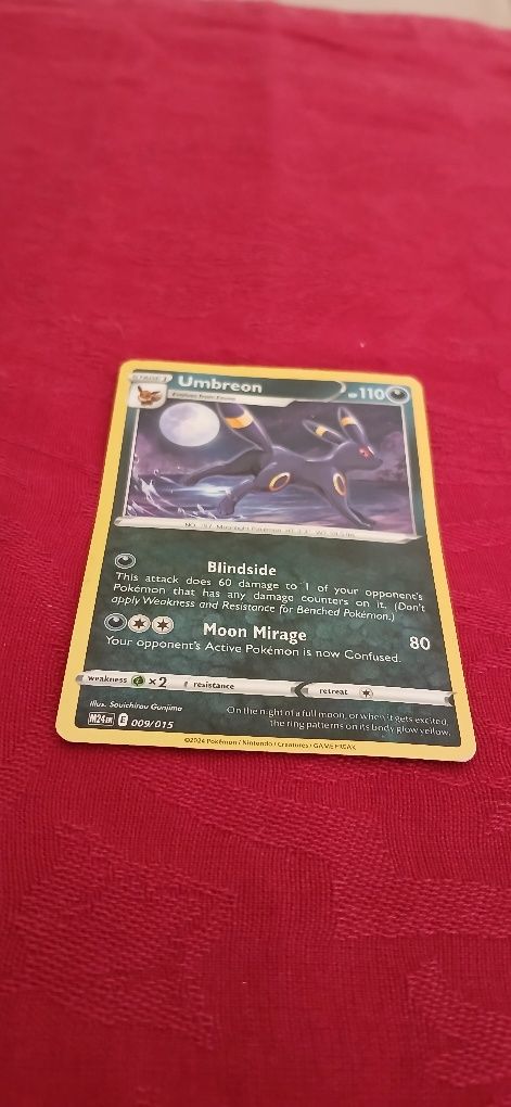 Carta Umbreon -McDonald's 2025