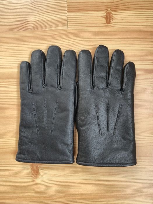 Rękawiczki skórzane męskie