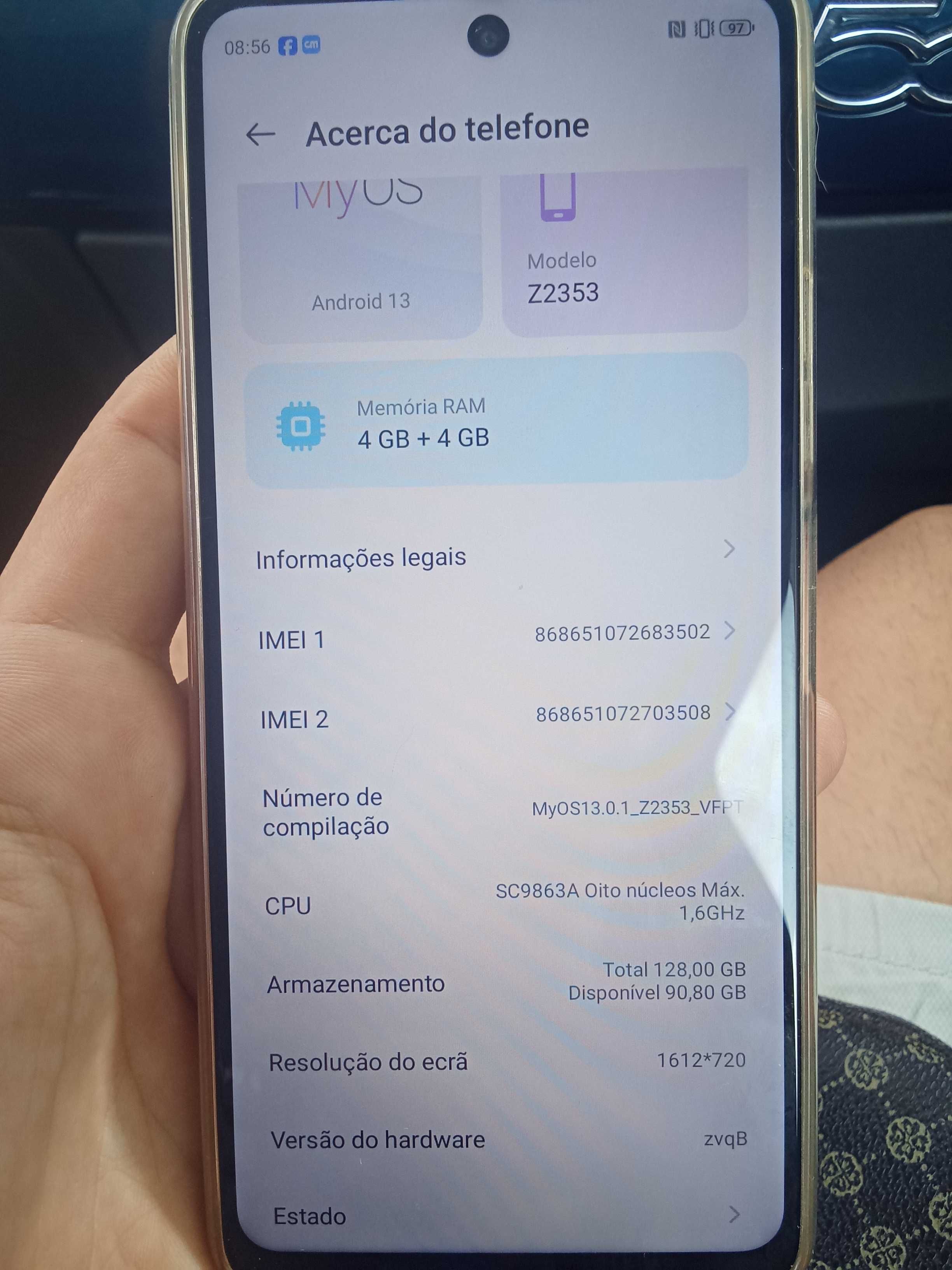 Vendo telemóvel  novo